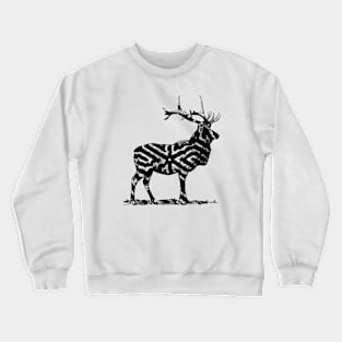 Elk Illusion Crewneck Sweatshirt